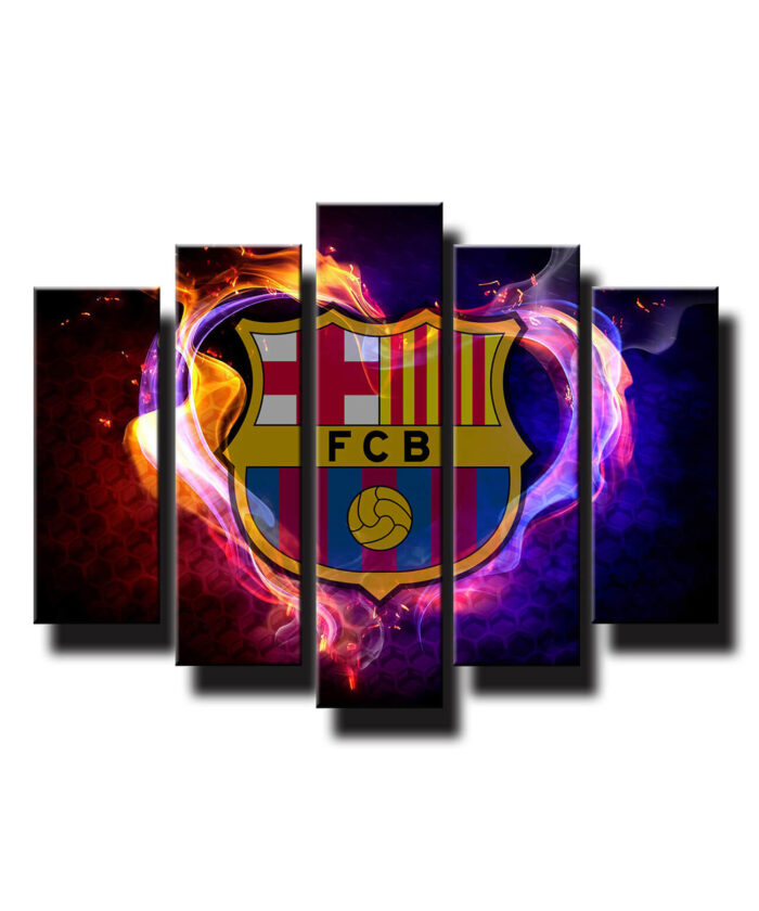 5 dielny obraz na stenu Fc Barcelona