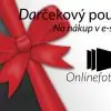Darčekový poukaz na nákup v sehope Onlinefotka.sk - Zlava na nákup