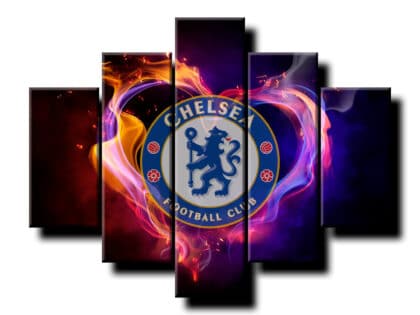 5 dielny obraz na stenu Chelsea FC