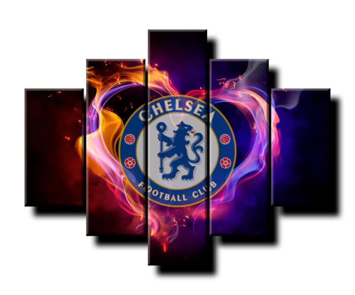 5 dielny obraz na stenu Chelsea FC