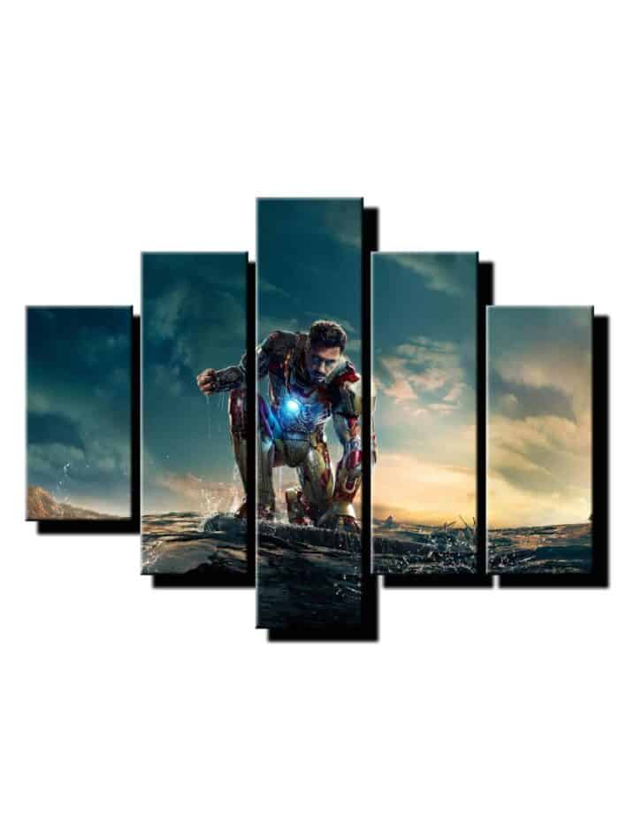 5 dielny obraz na stenu Iron Man