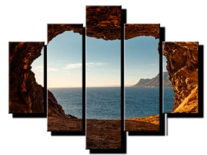 5 dielne obrazy na stenu jaskyňa-viac dielne obrazy-onlinefotka