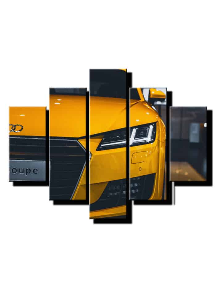5 dielny obraz na stenu AUDI-viac dielny obraz-onlinefotka