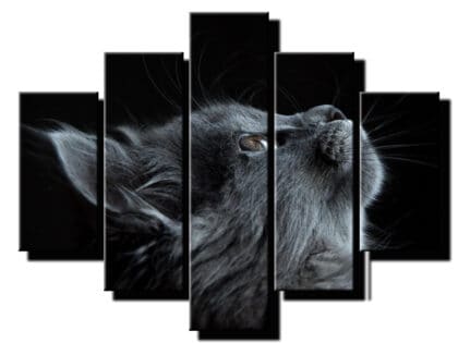 5 dielny obraz na stenu britska modra-viac diellny obraz-onlinefotka