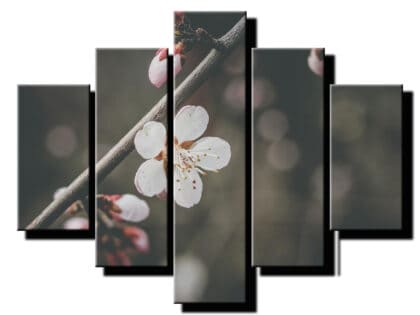 5 dielny obraz na stenu ceresna-viac dielny obraz-onlinefotka