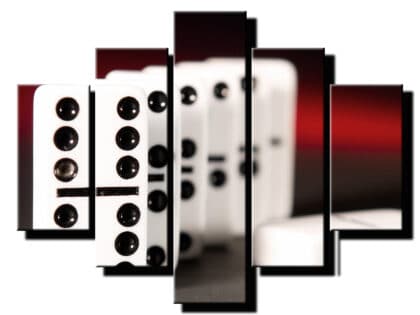5 dielny obraz na stenu domino-viac dielny obraz-onlinefotka