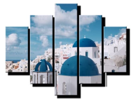 5 dielny obraz na stenu grecko-viac dielny obraz-onlinefotka