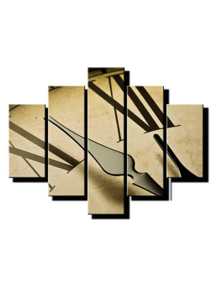 5 dielny obraz na stenu hodiny feng shui-viac dielny obraz-onlinefotka