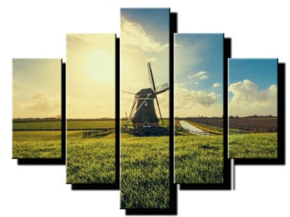 5 dielny obraz na stenu holandsko-viac dielny obraz-onlinefotka