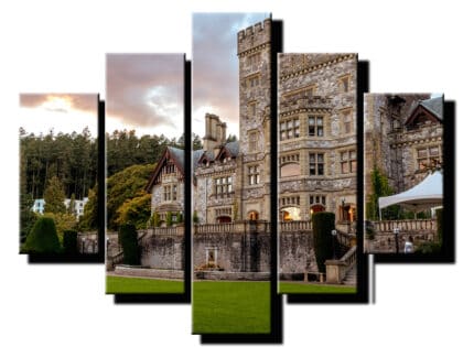 5 dielny obraz na stenu hrad-viac dielny obraz-onlinefotka
