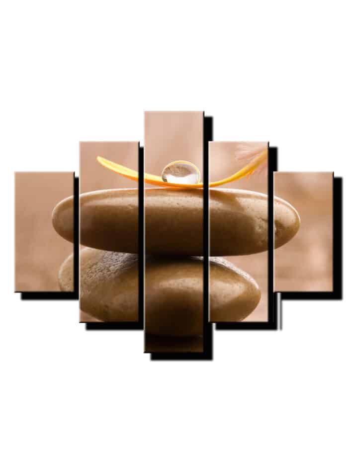 5 dielny obraz na stenu kamen feng shui-Viac dielne obrazy-Onlinefotka