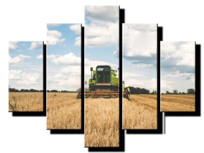 5 dielny obraz na stenu kombajn-viac dielny obraz-onlinefotka