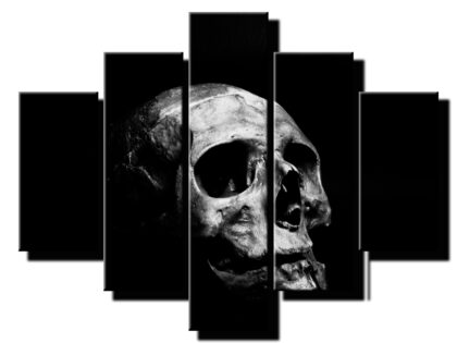 5 dielny obraz na stenu lebka-viac dielny obraz-onlinefotka