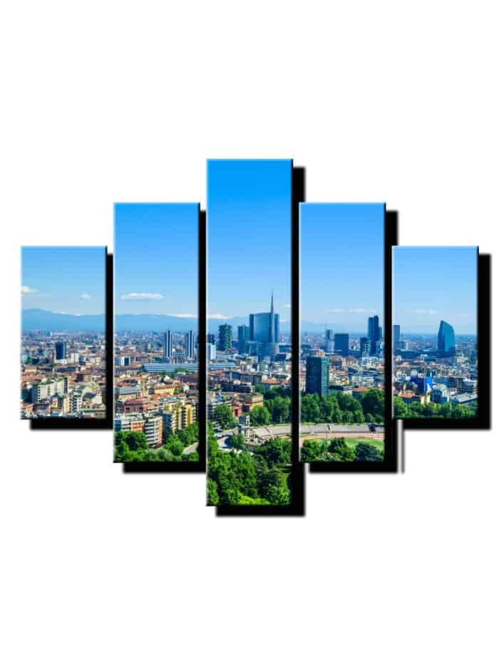 5 dielny obraz na stenu milano-viac dielnny obraz-onlinefotka