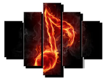 5 dielny obraz na stenu nota-viac dielny obraz-onlinefotka