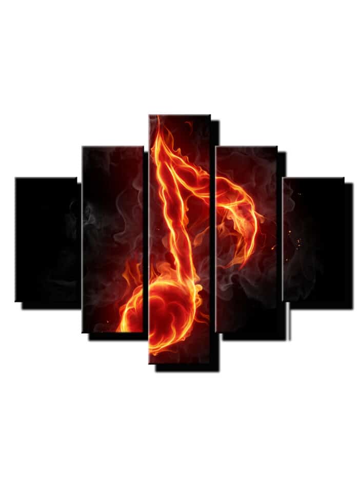 5 dielny obraz na stenu nota-viac dielny obraz-onlinefotka