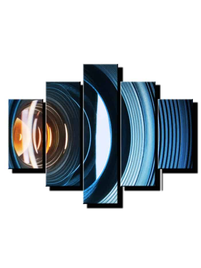 5 dielny obraz na stenu objektiv-viac dielny obraz-onlinefotka