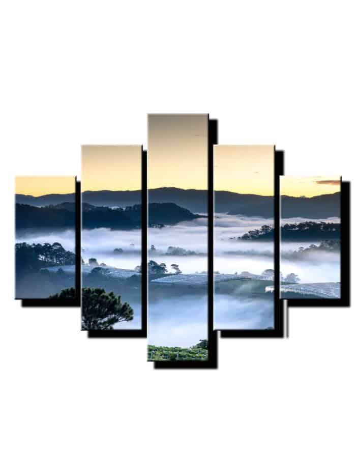 5 dielny obraz na stenu opar-viac dielny obraz-onlinefotka