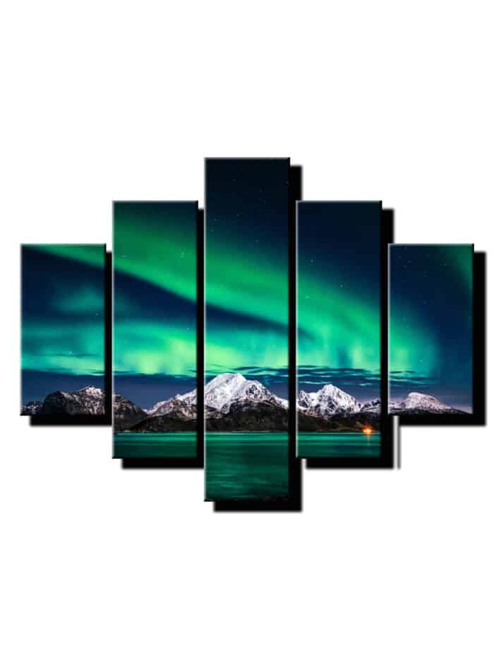 5 dielny obraz na stenu polarna ziara-viac dielny obraz-onlinefotka