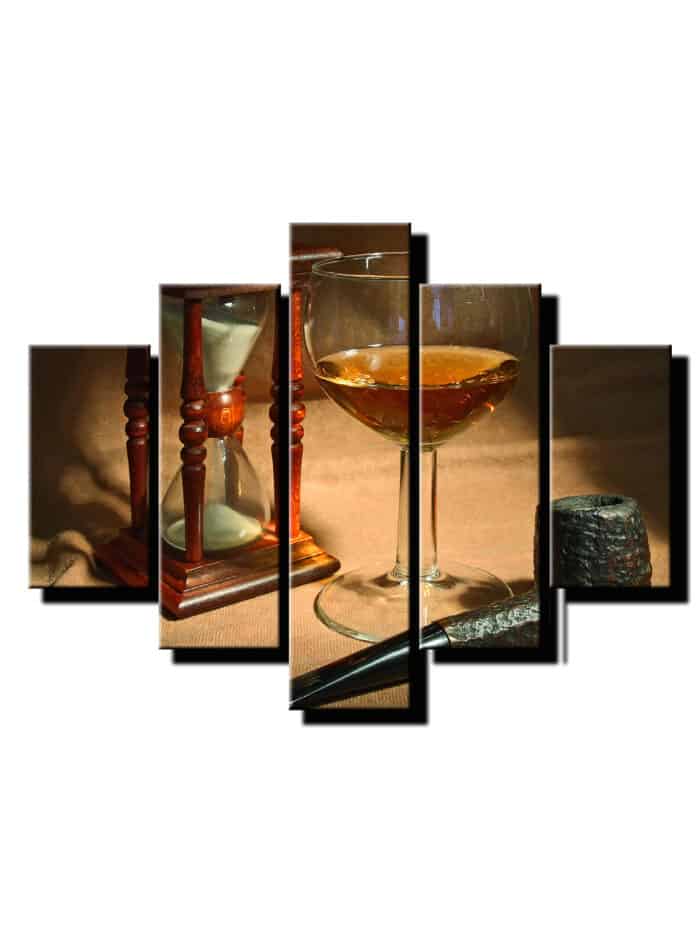 5 dielny obraz na stenu presipacie hodiny -viac dielny obraz-onlinefotka