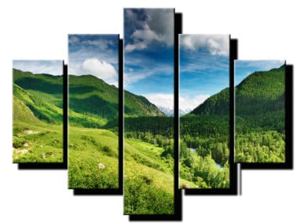 5 dielny obraz na stenu priroda-viac dielny obraz-onlinefotka