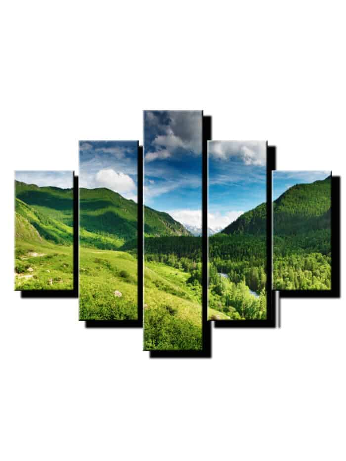 5 dielny obraz na stenu priroda-viac dielny obraz-onlinefotka