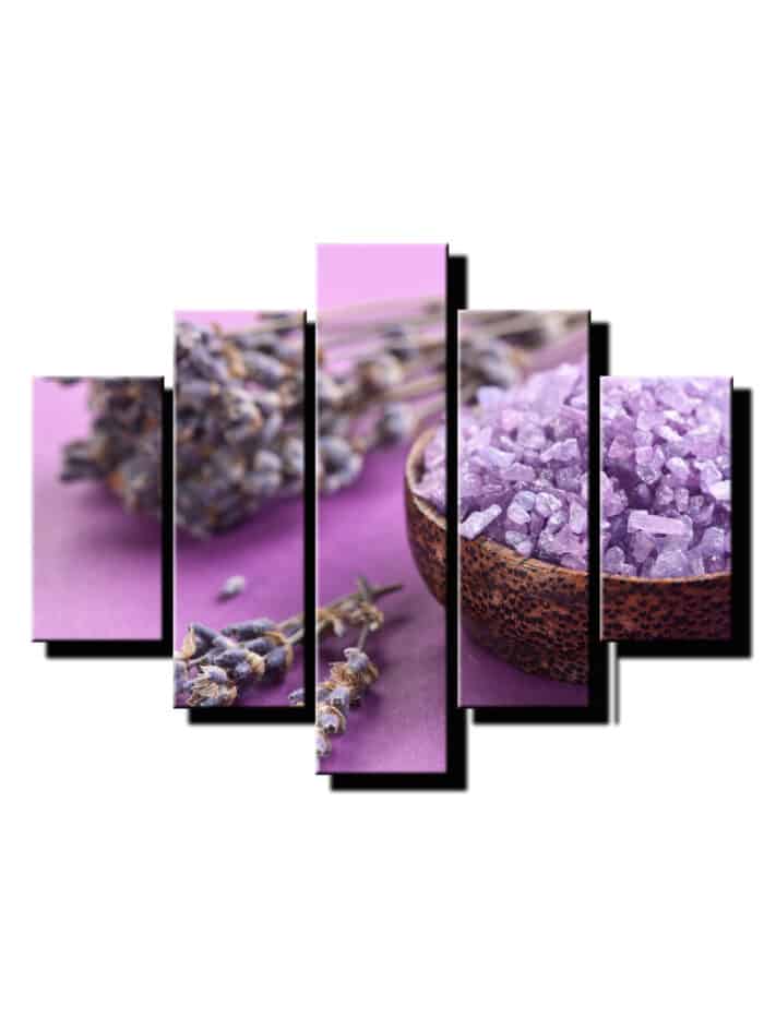 5 dielny obraz na stenu ryza v mise-Viac dielne obrazy-Onlinefotka