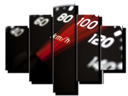 5 dielny obraz na stenu tachometer-viac dielny obraz-onlinefotka