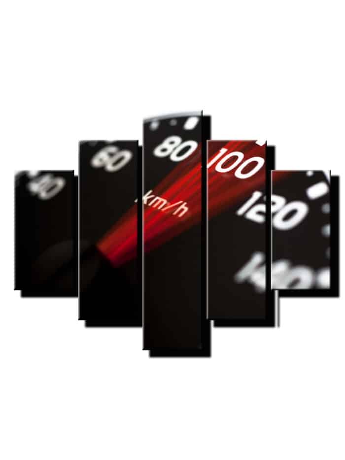 5 dielny obraz na stenu tachometer-viac dielny obraz-onlinefotka