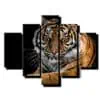 5 dielny obraz na stenu tiger-viac dielny obraz-onlinefotka