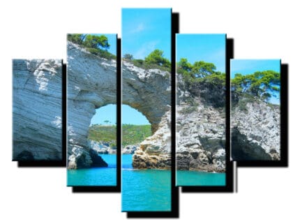 5 dielny obraz na stenu zatoka-viac dielny obraz-onlinefotka