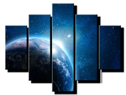 5 dielny obraz na stenu zem-viac dielny obraz-onlinefotka