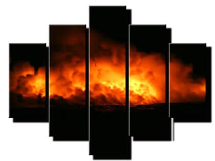 pat dielny obraz oheň-viac dielny obraz-onlinefotka