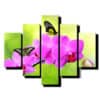 pat dielny obraz orchidea s motylmi-viac dielny obraz-onlinefotka