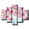 pat dielny obraz ruzovo fialova orchidea-viac dielny obraz-onlinefotka