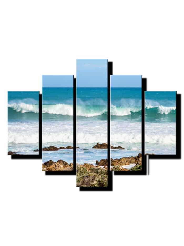 pat dielny obraz vlny-viac dielny obraz-onlinefotka