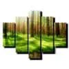 5 deilny obraz les-Viac dielny obraz-moderne obrazy na stenu