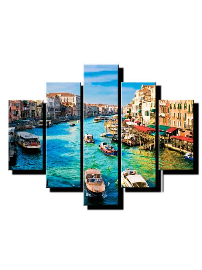 5 dielny obraz Benatky 2 -Viac dielny obraz-moderne obrazy na stenu