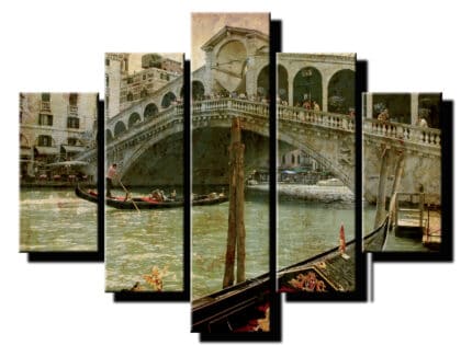 5 dielny obraz Benatky-Viac dielny obraz-moderne obrazy na stenu