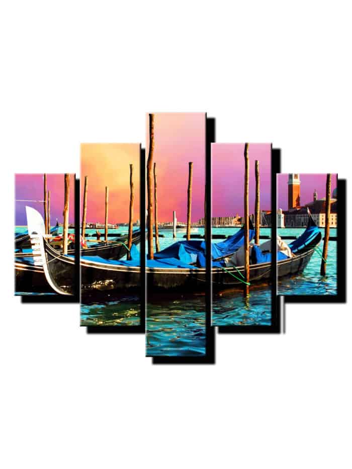 5 dielny obraz Benatky a cln-Viac dielny obraz-moderne obrazy na stenu