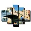 5 dielny obraz Benatky v lete-Viac dielny obraz-moderne obrazy na stenu