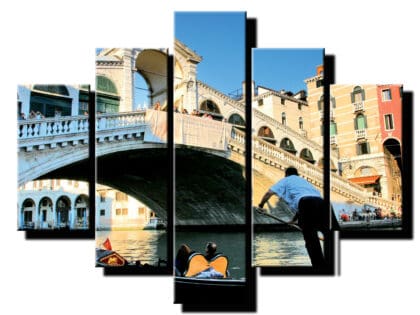 5 dielny obraz Benatky v lete-Viac dielny obraz-moderne obrazy na stenu