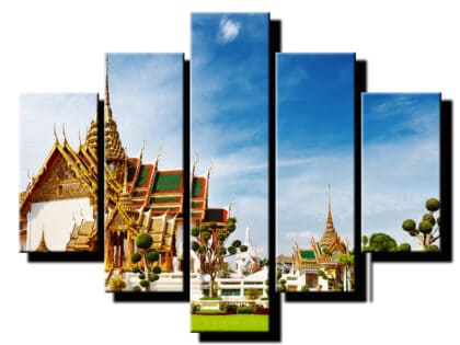 5 dielny obraz Japonsko-Viac dielny obraz-moderne obrazy na stenu