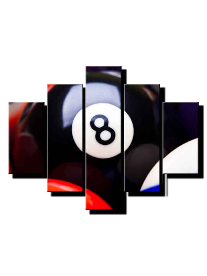 5 dielny obraz biliardova gula-Viac dielny obraz-moderne obrazy na stenu