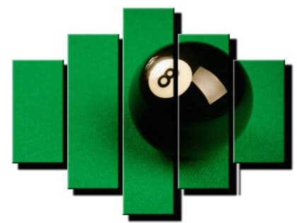 5 dielny obraz biliardova gula-Viac dielny obraz-moderne obrazy na stenu