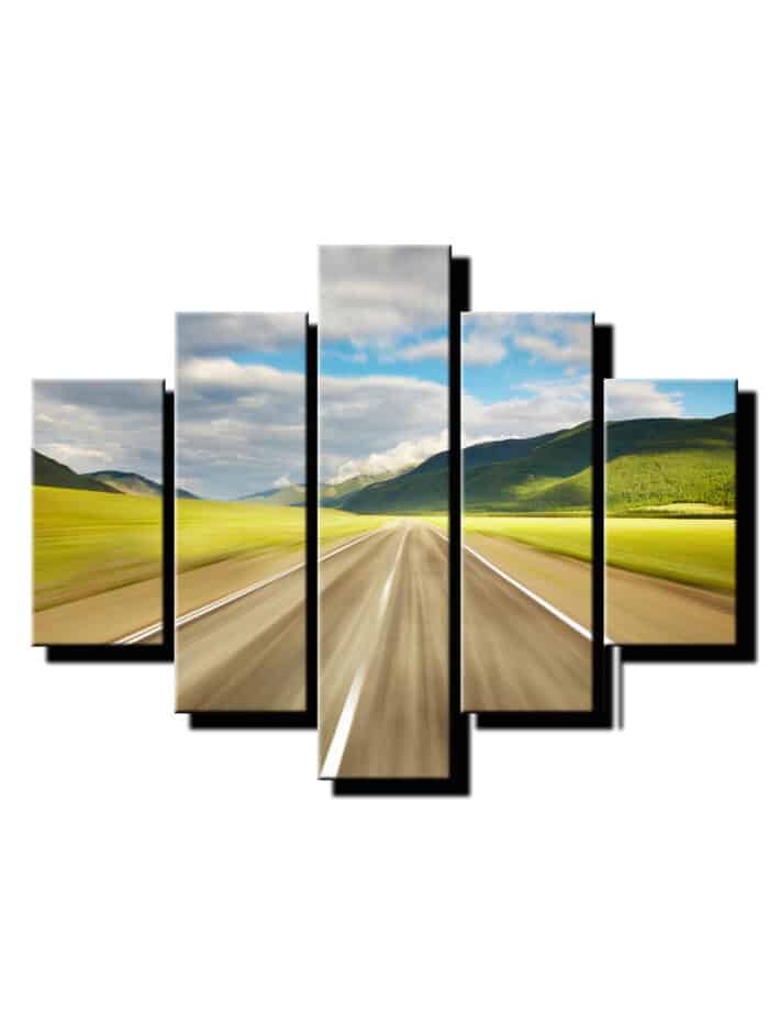 5 dielny obraz cesta detail-Viac dielny obraz-moderne obrazy na stenu