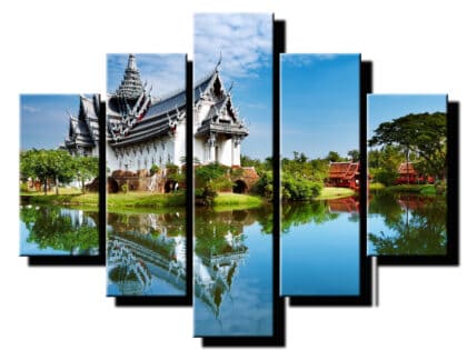 5 dielny obraz destinácia v japonsku-Viac dielny obraz-moderne obrazy na stenu