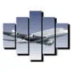 5 dielny obraz dopravne lietadlo-Viac dielny obraz-moderne obrazy na stenu