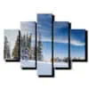 5 dielny obraz hora v zime-Viac dielny obraz-moderne obrazy na stenu