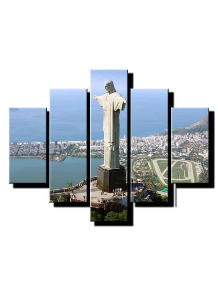 5 dielny obraz jezis na kopci-Viac dielny obraz-moderne obrazy na stenu